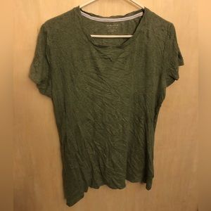Sonoma Womens Everyday Green T-Shirt Size L